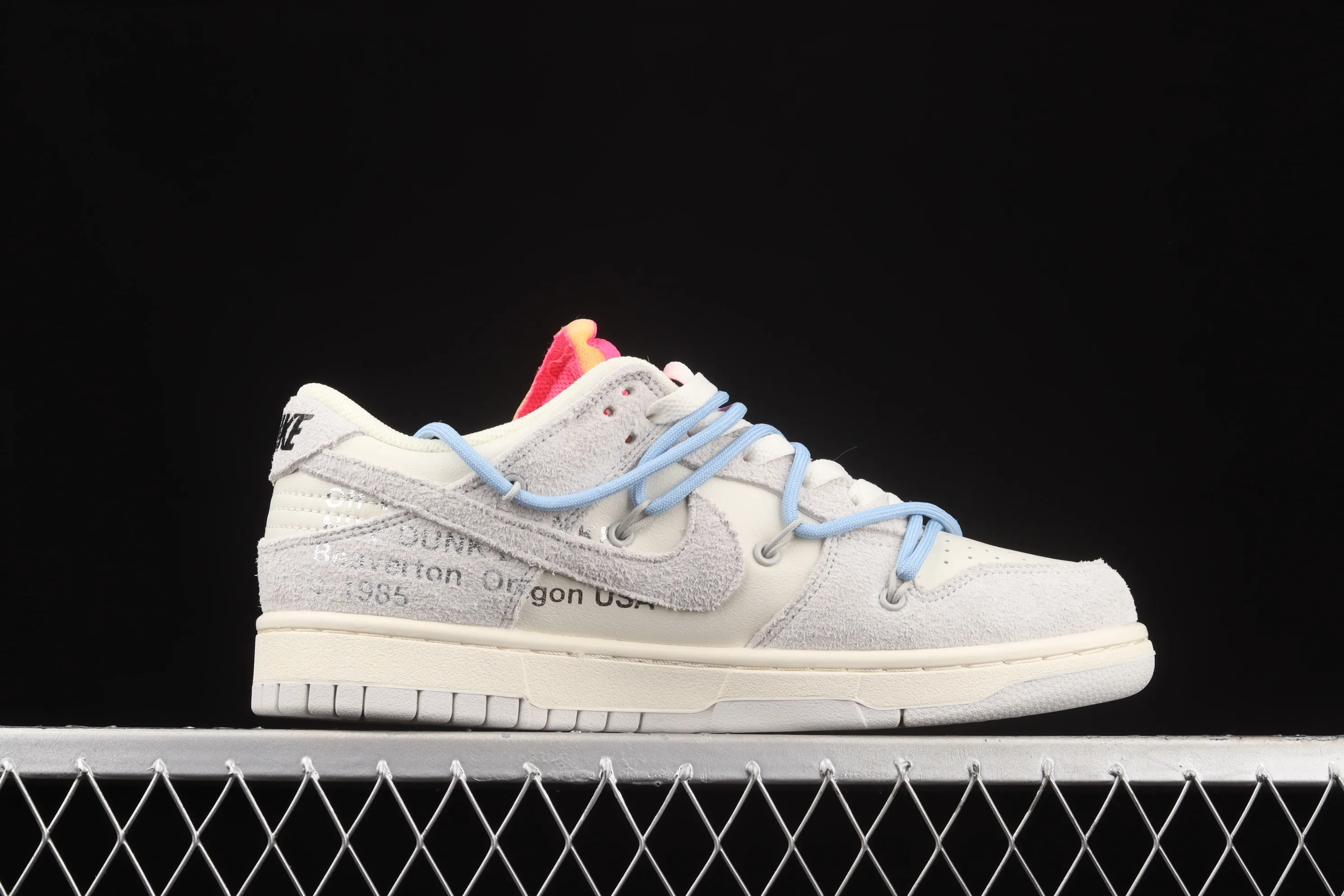 All Categories Nk SB Dunk Series Nk SB Dunk Low low-top sneakers OF x Nk Dunk Low "12 of 50" OW suede SB smashed backboard fashion casual sneakers DJ0950-113